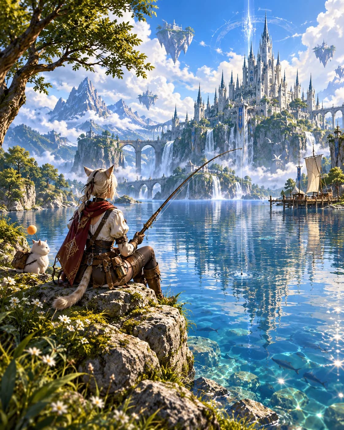 Final Fantasy XIV – rybaření ve hře