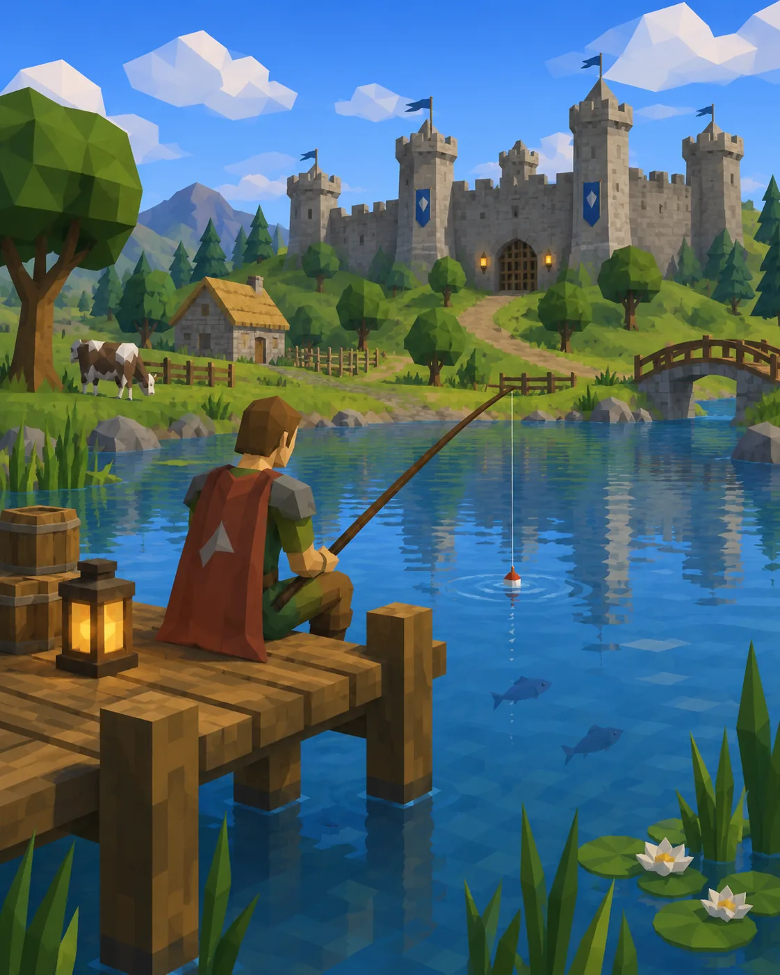 Old School RuneScape – rybaření ve hře