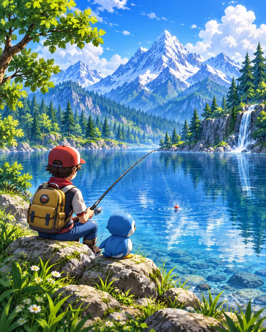 Pokémon Brilliant Diamond / Shining Pearl – rybaření ve hře