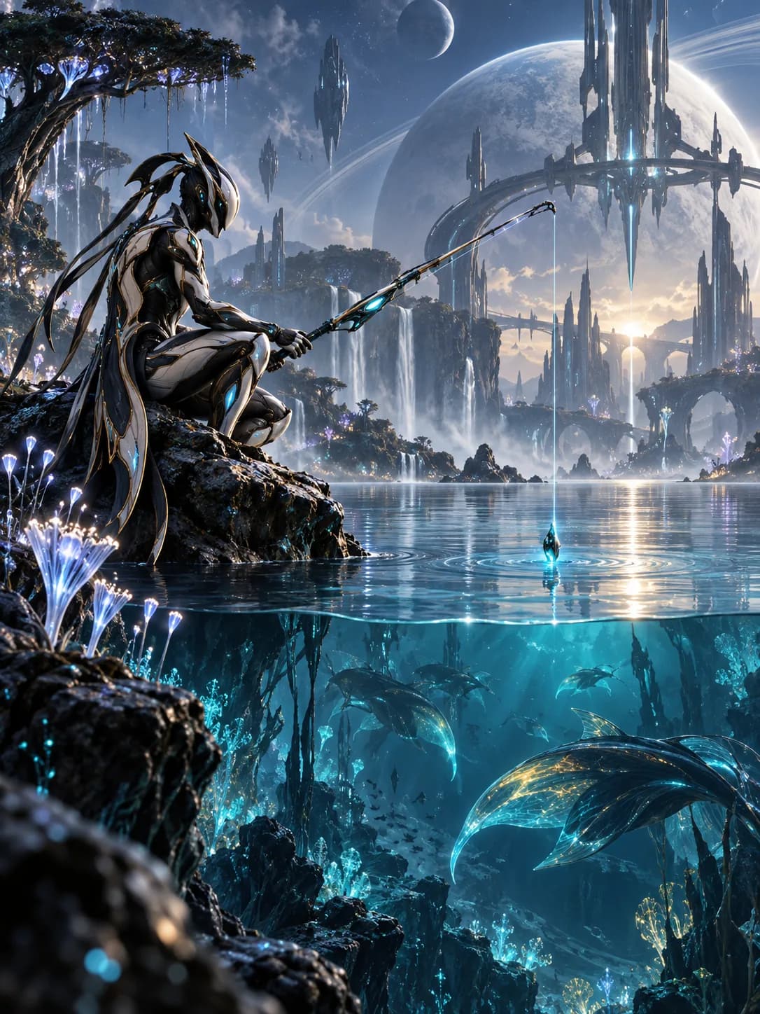 Warframe – rybaření ve hře
