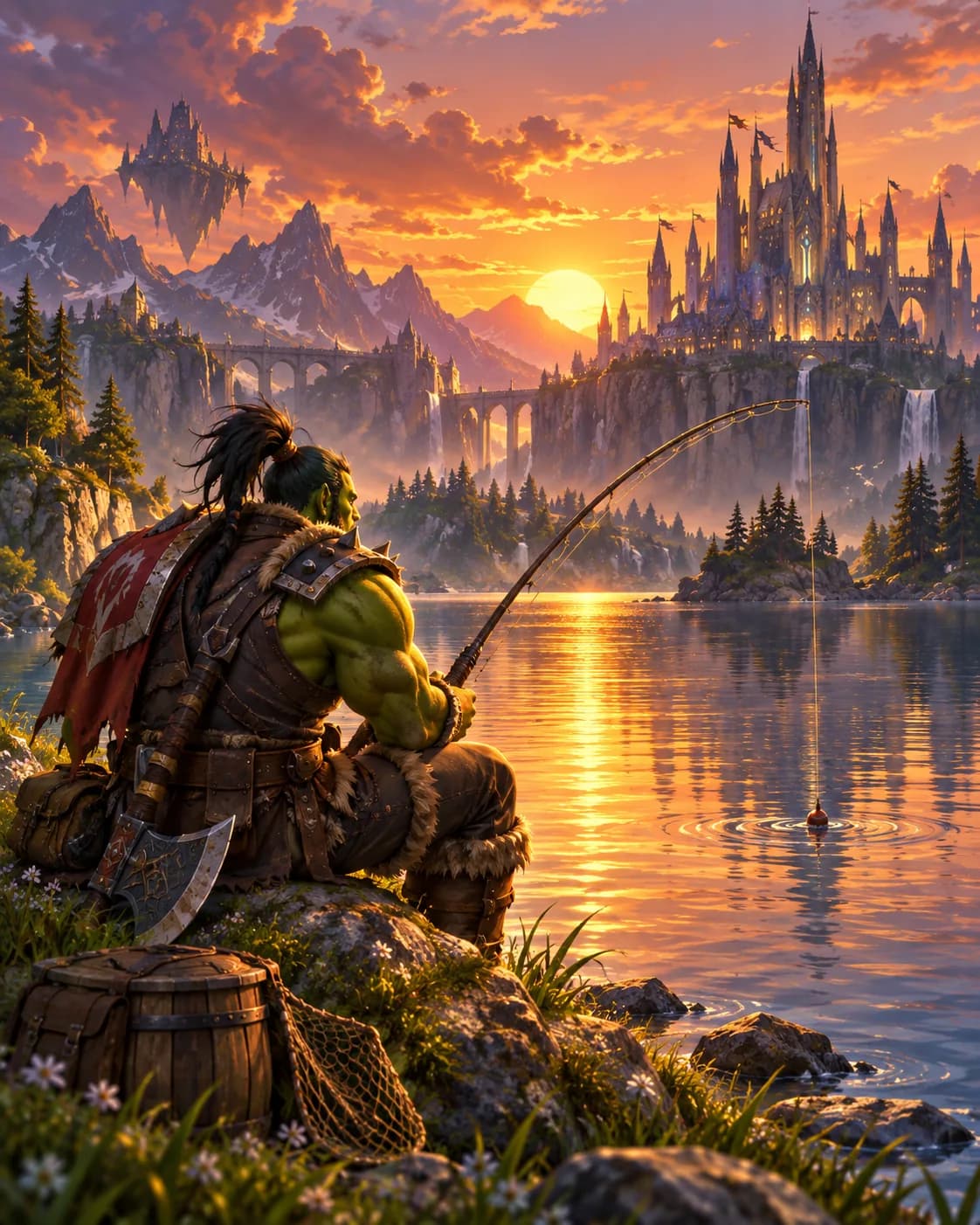 World of Warcraft – rybaření ve hře